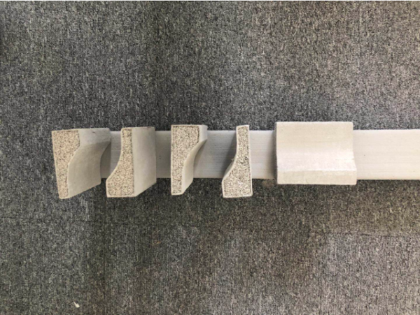 A级玻化微珠水泥发泡线条